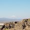 Mount Shasta from atop Petroglyph Bluff, Lava Beds National Monument