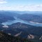 Trinity Lake from Bonanza King lookout.