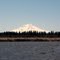 Clear shot of Mount Shasta from Big Lake