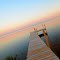 Green Bay Sunset on the dock