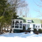 cottage with gazebo porch
