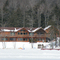 mansion on lake