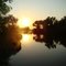 Elkhorn River sunset in July.