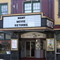 The RITZ Theatre & Cafe.  Built in 1927 in the Mission Style, the facade was altered in the 1930's to it's present Art Deco design.