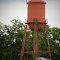 Old water tower off of Railroad Street