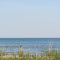 Beautiful view from a road side park beach (Oscoda, MI)