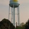 Water tower in the Corn Capital