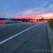 Highwayside sunset