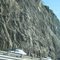 Large rock cut on 87