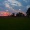 ballfield sunset