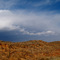 Storm approaching over sandhills