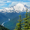 Mt. Rainier from the Summit of Crystal