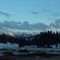 Setting sun on the San Juan National Forest