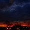 The sunset from my office