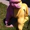 Crimson and Gold Gorilla