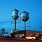Hot and Cold water towers, just joking, Pratt, KS