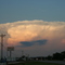 Clouds building up over Springdale, AR