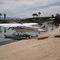 Seaplane Piper Cub on Colorado river