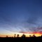 Sunset near Tony, Wisconsin