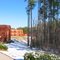 Behind the Glaxo Welcome Technology Center at Durham Tech