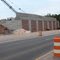 pilings for new overpass for the Triangle Parkway under construction at Davis Drive, 9-11-10