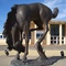 Champion, bronze bucking horse,Russell High School,Russell,KS