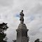 civil war statue, City Cemetery, Russell, KS