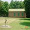 This one-room school house was built on land set aside in the Jeffersonian township and range system.