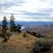 Butte Mountain looking down on the Columbia River
