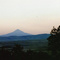 Mt Hood at sunset from Goldendale Observatory