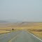 Golden Grasslands And Distant Mountains North Of Plains MT Sep '12