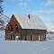 Pioneer cabin, Winthrop, WA