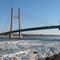Great River Bridge in Winter