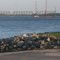 BNSF Mississippi River Bridge under repair