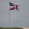 Old Glory at the Veterans Memorial in Shelby, Montana