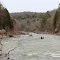 Big South Fork Confluence - Looking Downstream at 3700 cfs