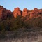 Sunset along Mitten Ridge Trail