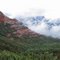 Looking down Cazner Canyon