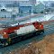 Providence and Worcester Railroad MLW M420R No. 2004 at Woonsocket, RI