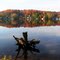 Saranac Lake, NY. View from Lake Flower, oct 8, 2004