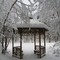 Gazebo in Snow Fall