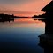Sunset, Ampersand Bay, Lower Saranac Lake, NY, sep 27, 2012