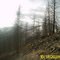 Rock Outlook Looking back SSE to Show Slope of Terrain