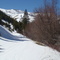 looking southwest up Withingdon Creek Valley toward Sal Mountain April 12, 2008