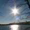 Western Sun over St.Louis Estuary
