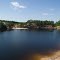 Old quarry between East End and Benton, Arkansas. Locals call them "blue holes"