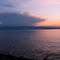 View from campsite at Flathead Lake