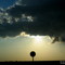 2008 - April 24th - 00:41Z - Looking W - Cloud detail.