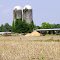 Saw Mill in front of old Silos----st