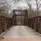 Bridge over the San Marcos River in Gonzales County, Texas